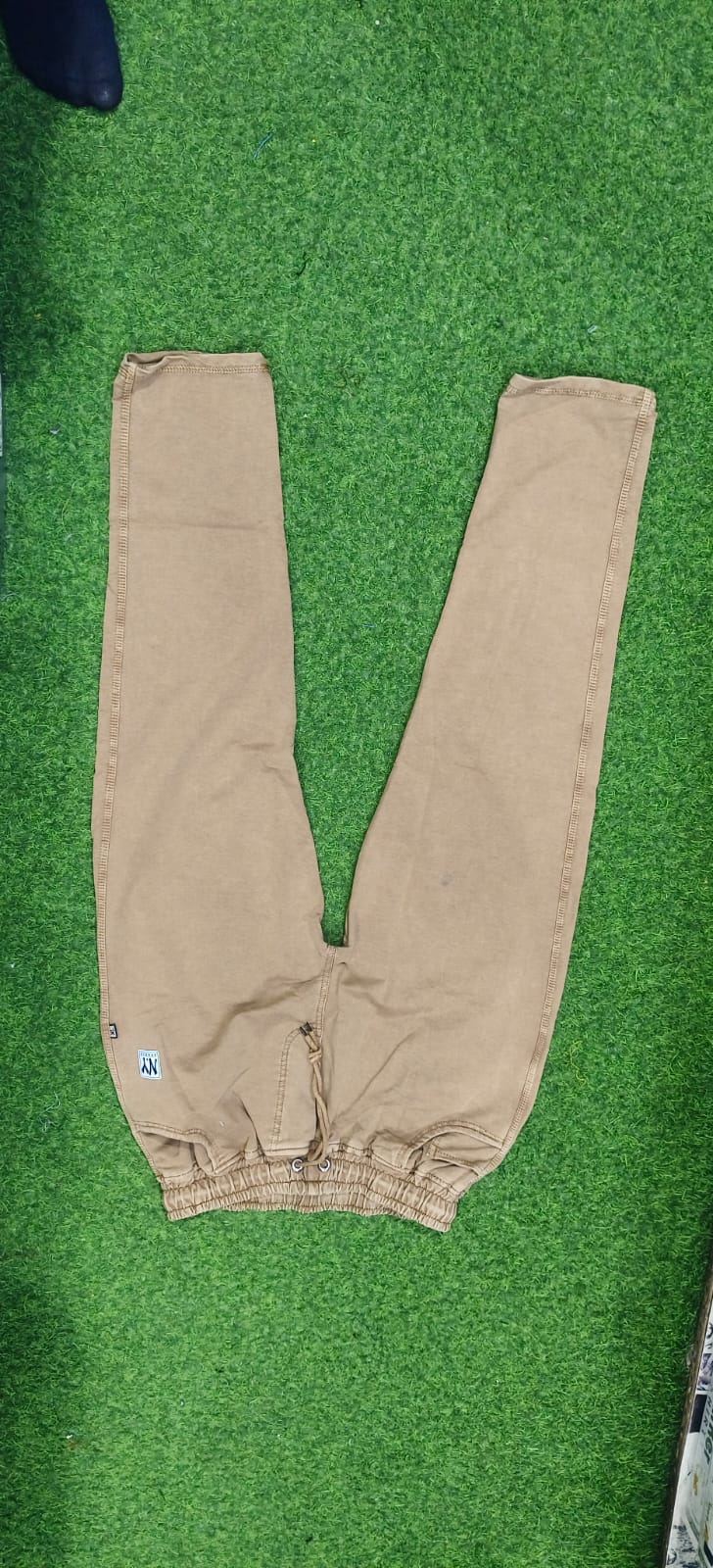 Beige+Blue  Colour Lowers For Mens/Boys