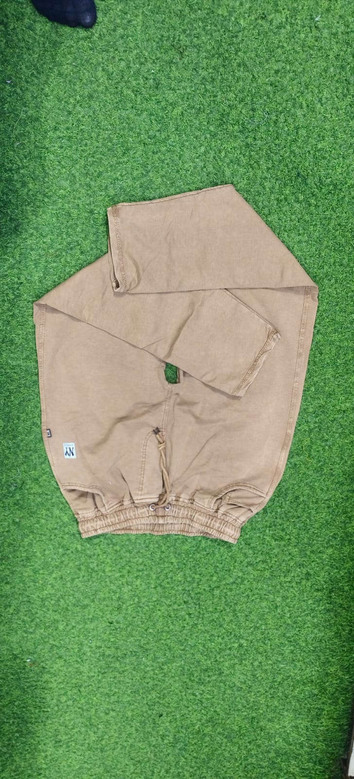Beige+Blue  Colour Lowers For Mens/Boys