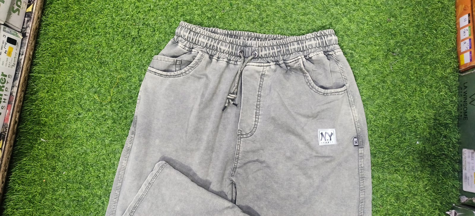 Light Gray Colour Lowers For Mens/Boys